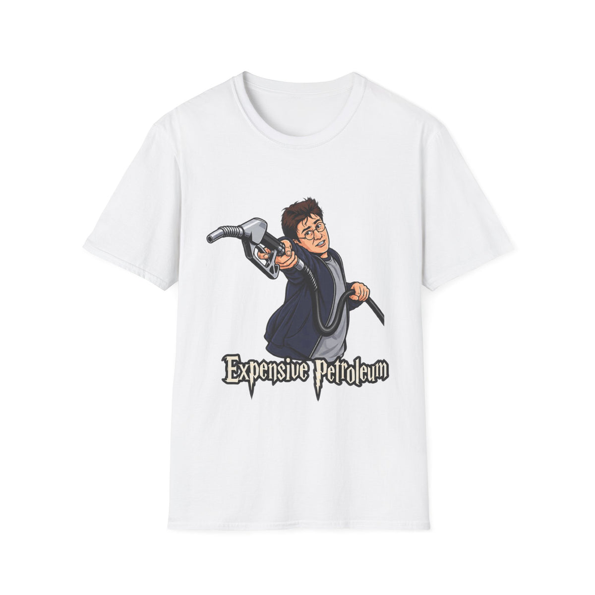 EXPENSIVE PETROLEUM WHITE TEE