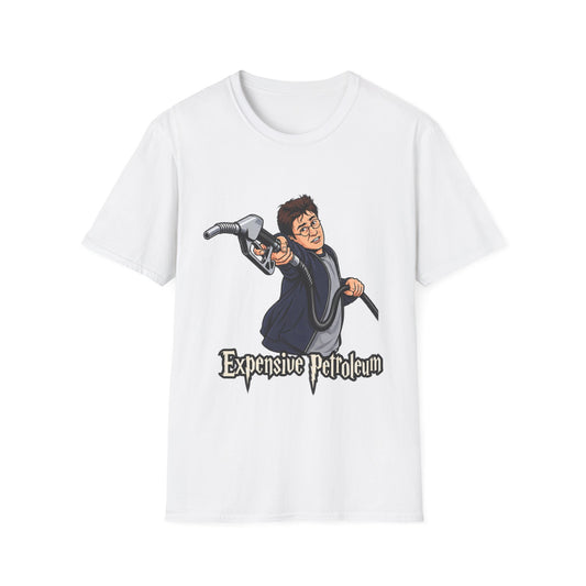 EXPENSIVE PETROLEUM WHITE TEE