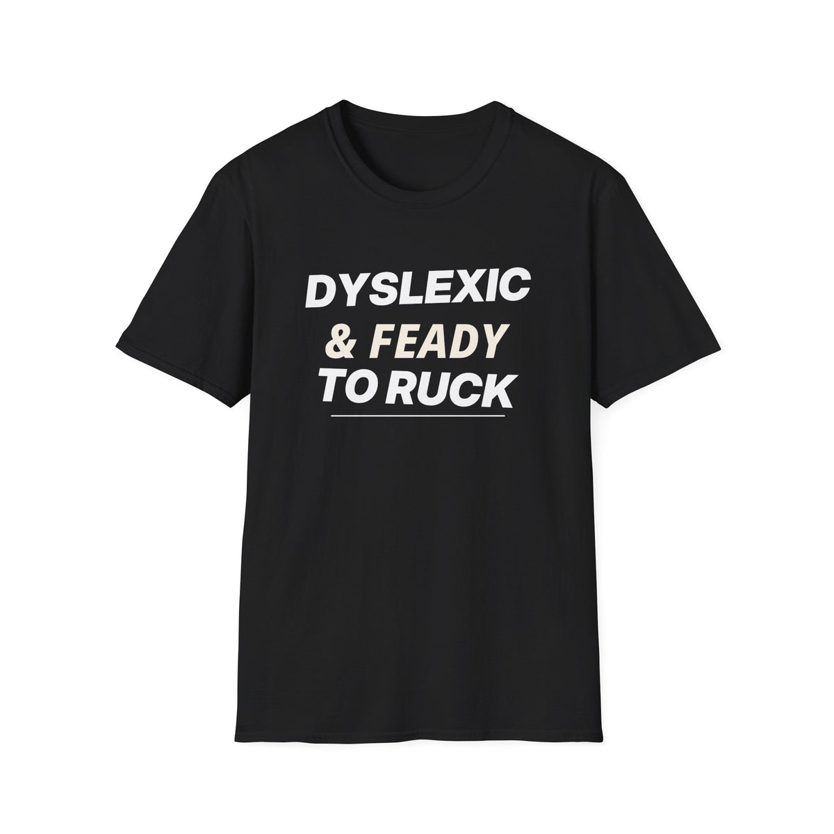 DYSLEXIC BLACK TEE