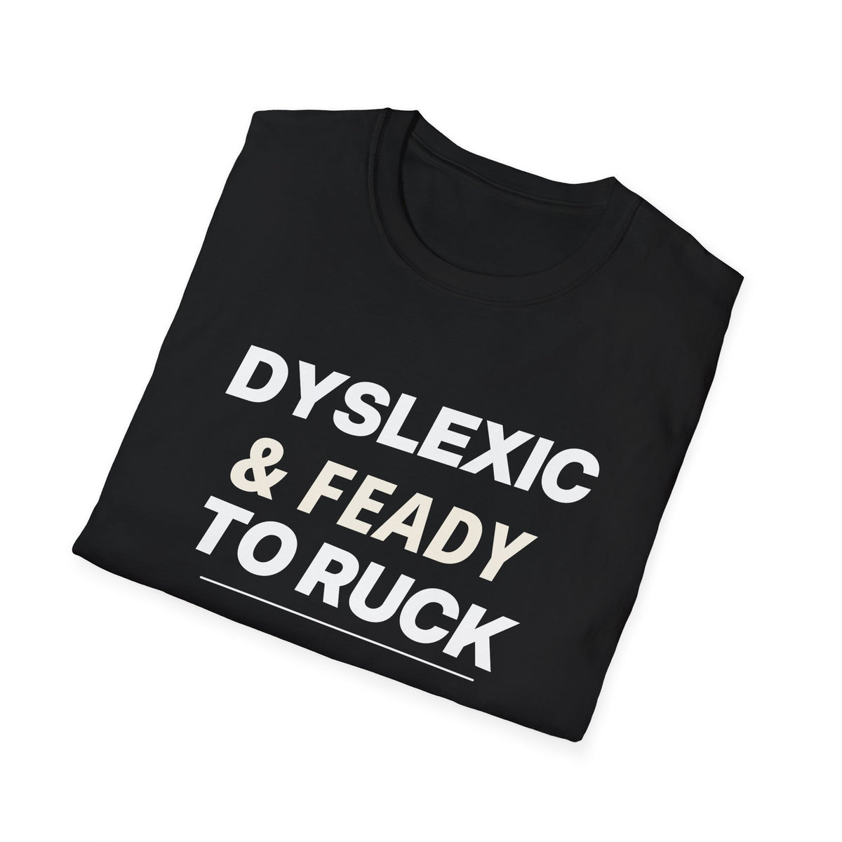 DYSLEXIC BLACK TEE
